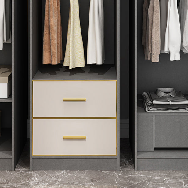 Wooden Wardrobe Cabinet with Soft Close Doors Hinged Wardrobe Armoire