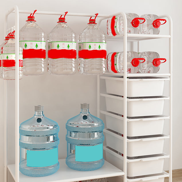 Contemporary Metal Wardrobe Cloth Rod Included Wardrobe Closet for Bedroom