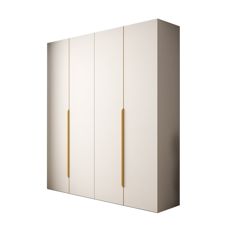 Contemporary Style Wardrobe Armoire Engineered Wood Wardrobe for Home