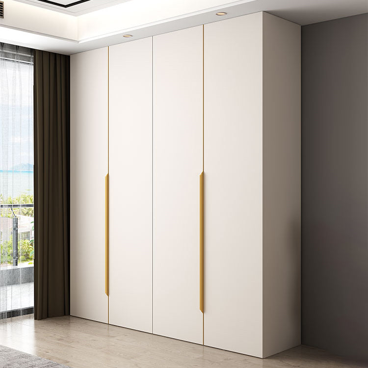 Contemporary Style Wardrobe Armoire Engineered Wood Wardrobe for Home