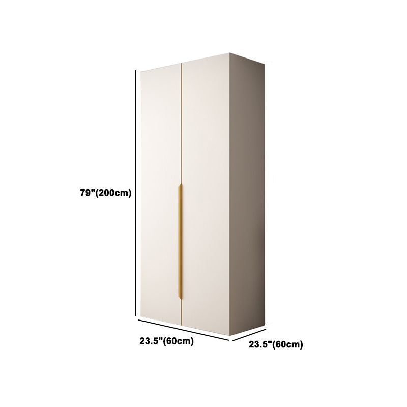 Contemporary Style Wardrobe Armoire Engineered Wood Wardrobe for Home
