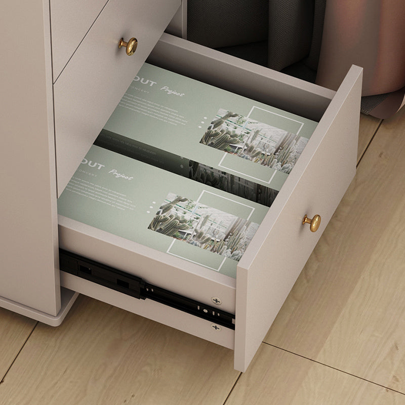 Contemporary Style Engineer Wood Dresser Vertical Bedroom Lingerie Chest with Drawer