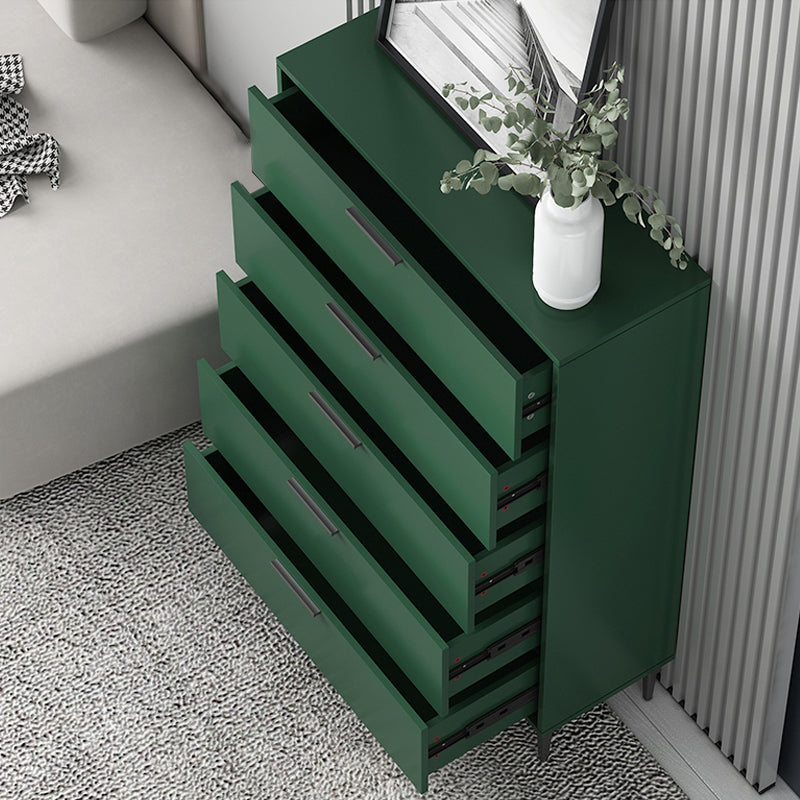 Vertical Wood Contemporary Dresser Bedroom Lingerie Chest Dresser with Drawer