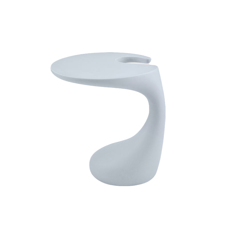 Plastic Nightstand Or End Table, Modern 21.26-Inch Tall Nightstand