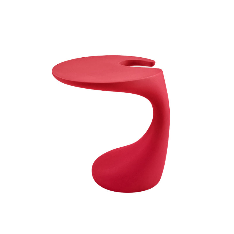 Plastic Nightstand Or End Table, Modern 21.26-Inch Tall Nightstand