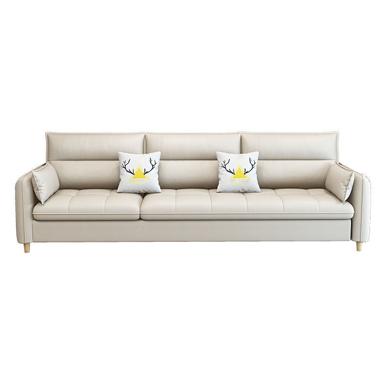 Scandinavian Removable Cushions Square Arm Sofa/Sectionals with Storage