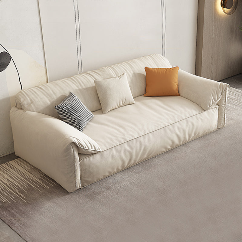 Stain Resistant Stationary Living Room Pillow Top Arm Standard Sofa