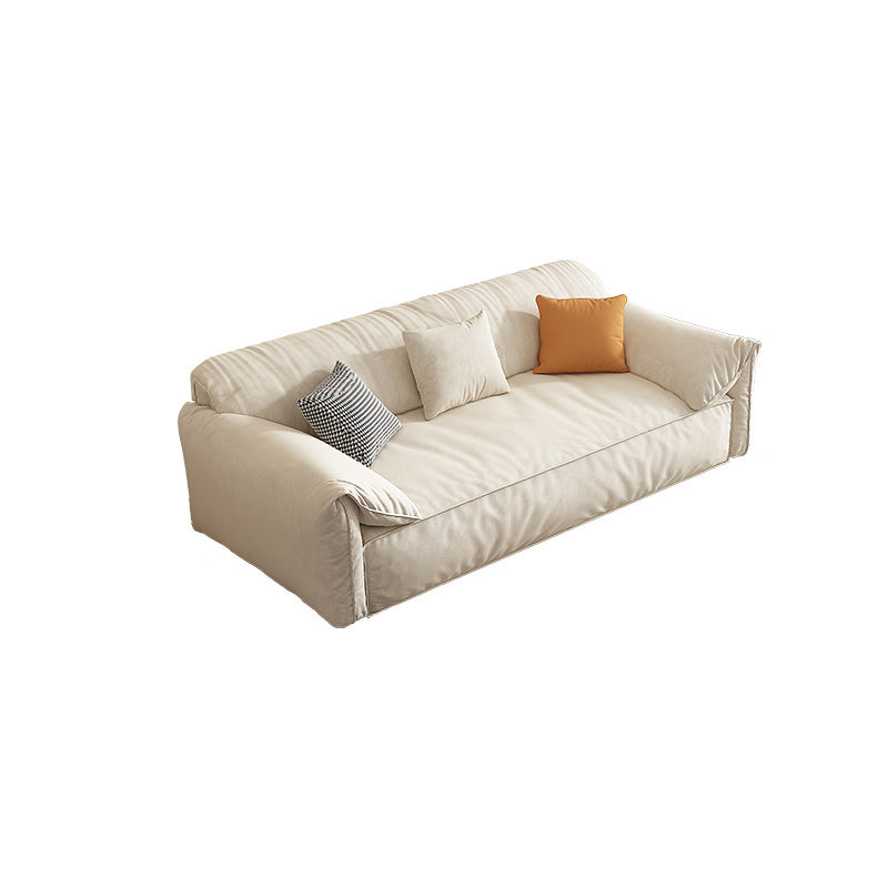 Stain Resistant Stationary Living Room Pillow Top Arm Standard Sofa