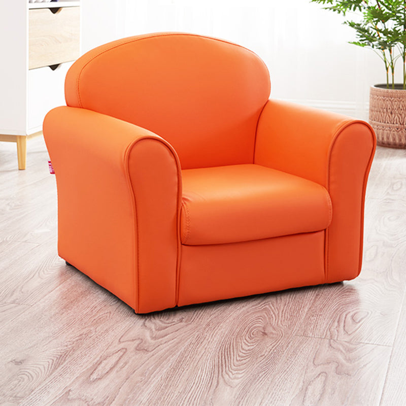 Contemporary Tight Back Standard Rolled Arm Settee Couch for Children