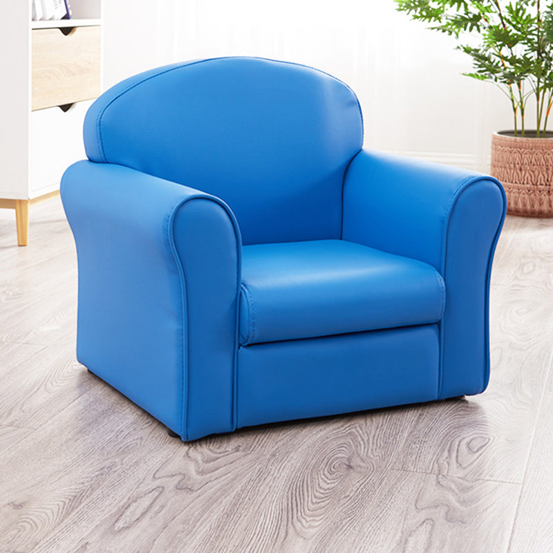 Contemporary Tight Back Standard Rolled Arm Settee Couch for Children