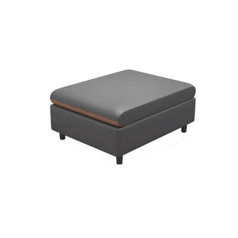 Fabric Straight Arm Sofa 102.36"D x 68.9"W x 29.53"H Cushion Back Sectionals with Storage