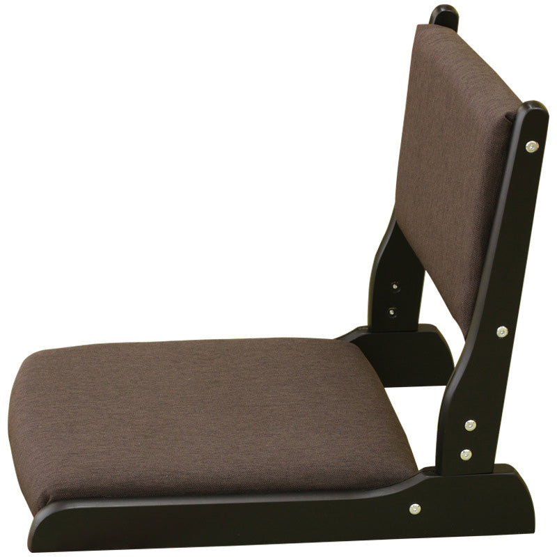 Linen Armless Chair 16.92" L x 20.47" W x 17.71" H Adjustable Chair for Bedroom