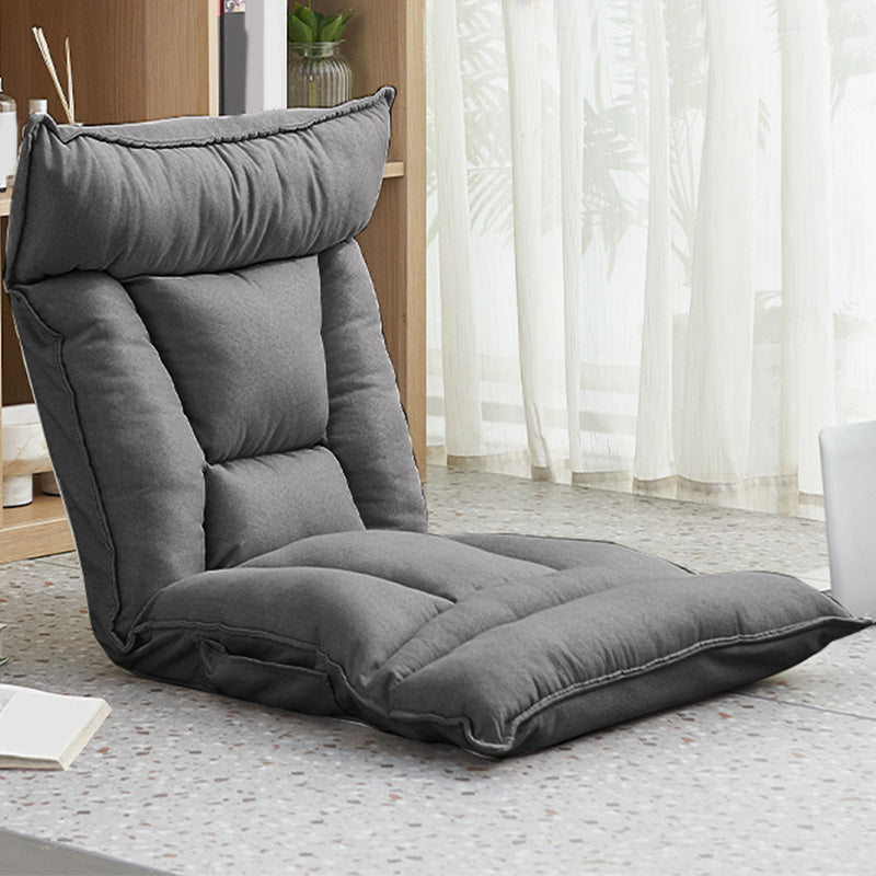 Modern 22.83"Wide*22.83"Deep*23.62" Linen Parsons Chair with Biscuit Back