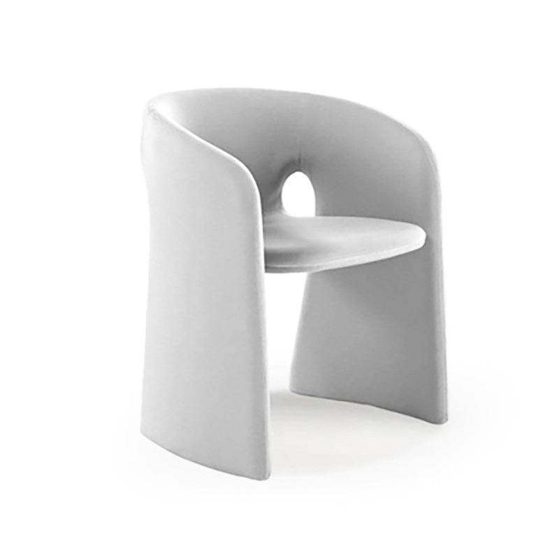 Faux Leather Arms Included Chair 22.8 "L x 22.4"W x 29.9" H Chair for Living Room