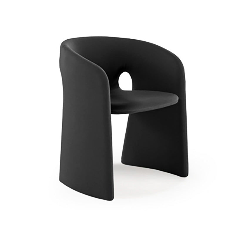 Faux Leather Arms Included Chair 22.8 "L x 22.4"W x 29.9" H Chair for Living Room