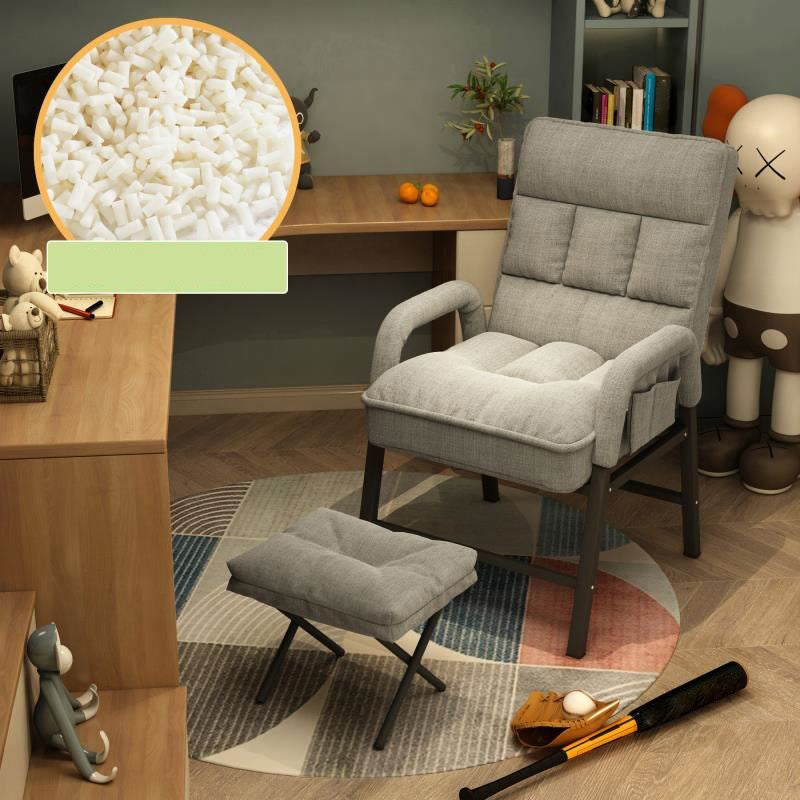 Modern Padded Arms Working Chair Adjustable Back Home Office Chair