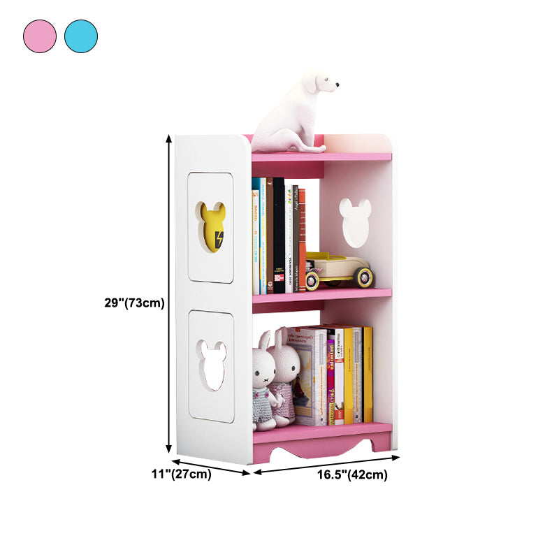 Scandinavian Style Bookshelf Engineer Wood Bookshelf for Office