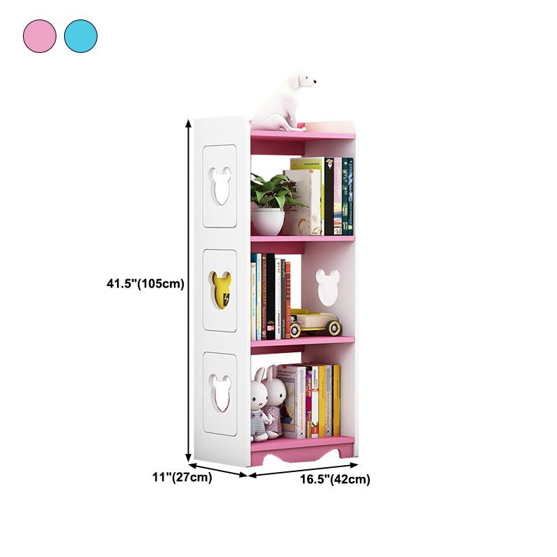 Scandinavian Style Bookshelf Engineer Wood Bookshelf for Office