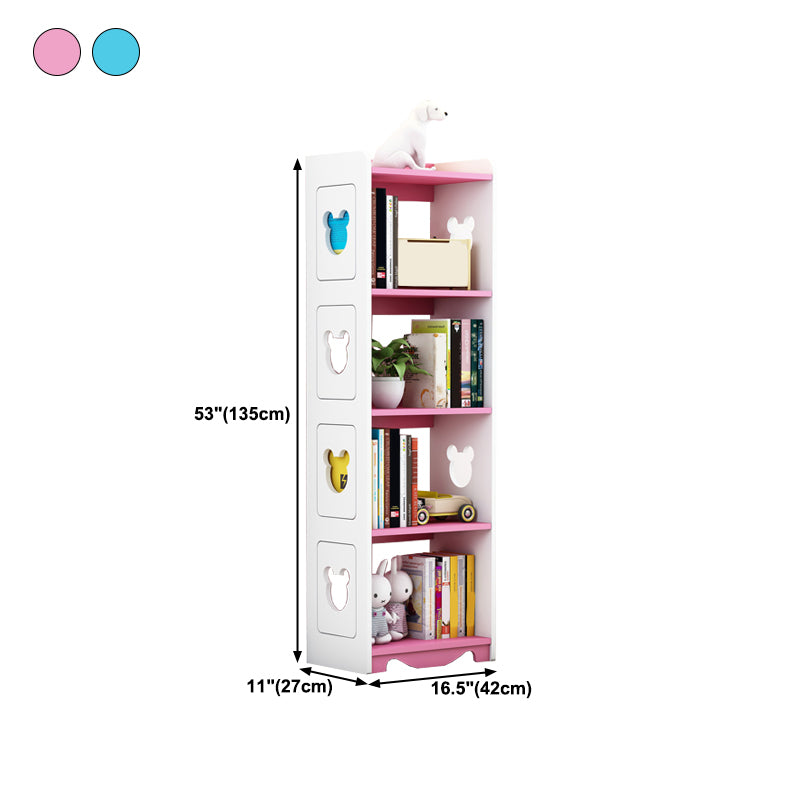 Scandinavian Style Bookshelf Engineer Wood Bookshelf for Office