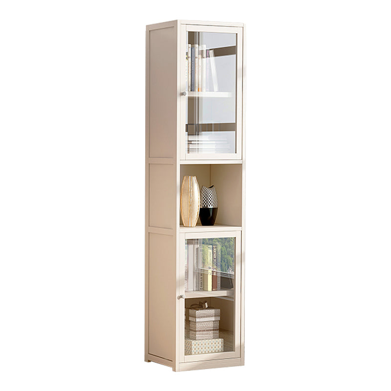 Scandinavian Style Bookshelf Engineer Wood with Door Bookcase for Office