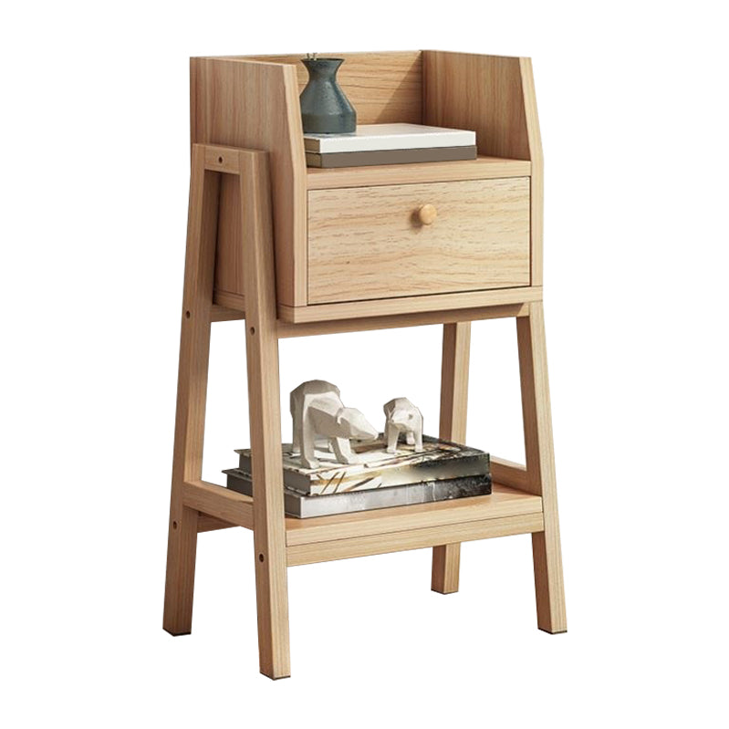 Vertical Bookcase Scandinavian Engineered Wood Shelf Bookcase