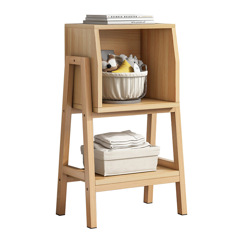 Vertical Bookcase Scandinavian Engineered Wood Shelf Bookcase