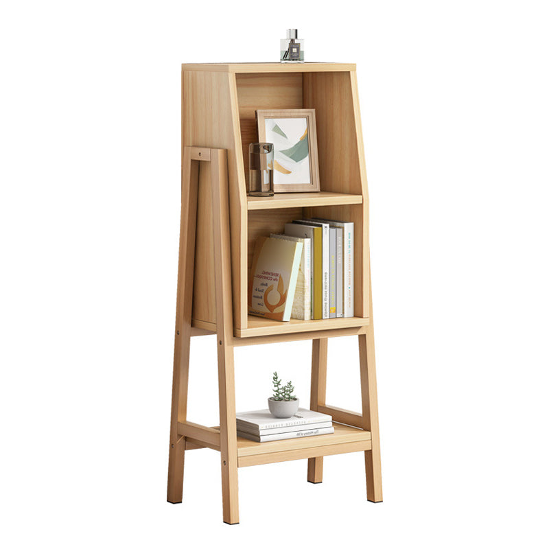 Vertical Bookcase Scandinavian Engineered Wood Shelf Bookcase