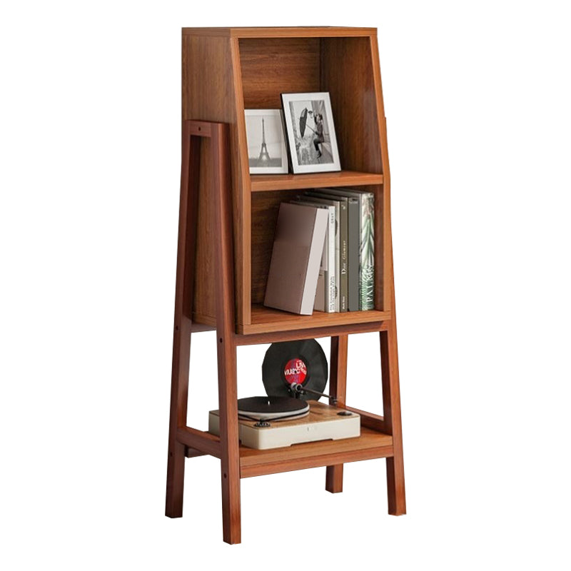 Vertical Bookcase Scandinavian Engineered Wood Shelf Bookcase