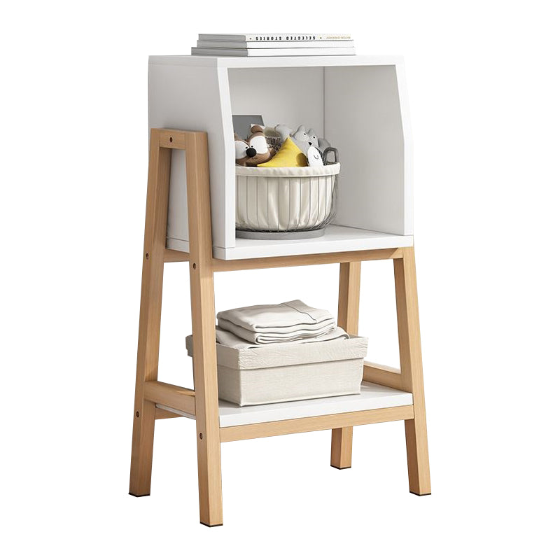 Vertical Bookcase Scandinavian Engineered Wood Shelf Bookcase