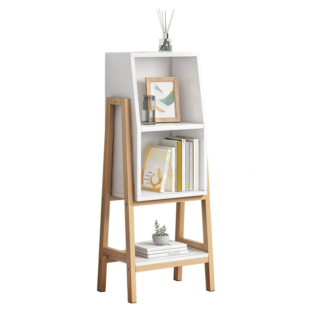 Vertical Bookcase Scandinavian Engineered Wood Shelf Bookcase