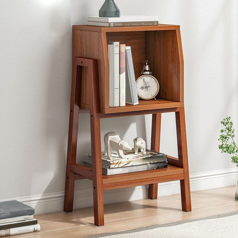 Vertical Bookcase Scandinavian Engineered Wood Shelf Bookcase