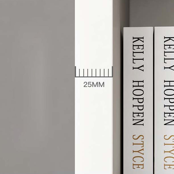 Scandinavian Shelf Bookcase Engineered Wood Bookcase for Office