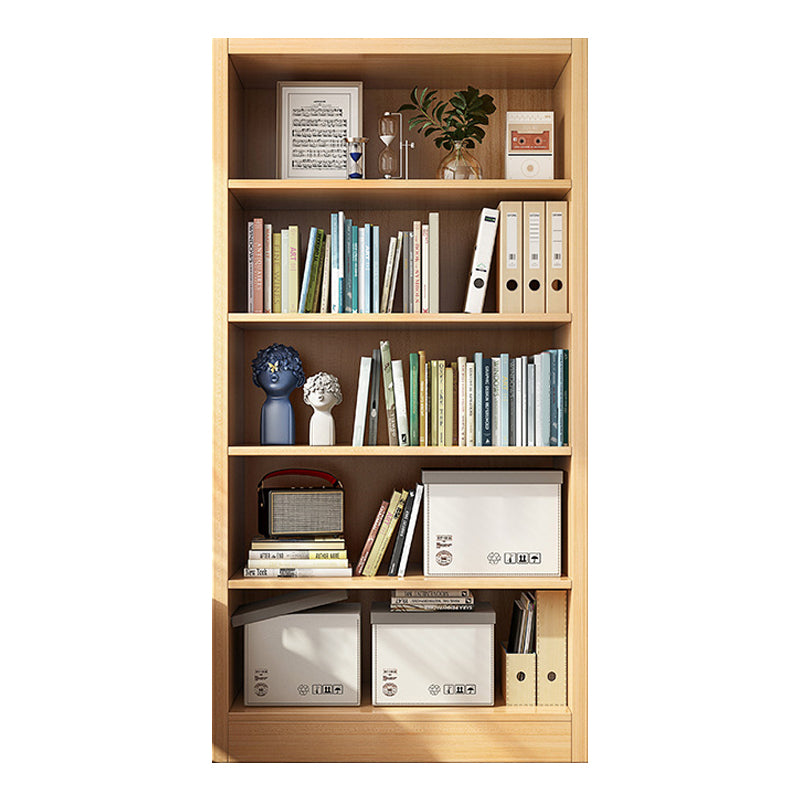 Scandinavian Shelf Bookcase Engineered Wood Bookcase for Office