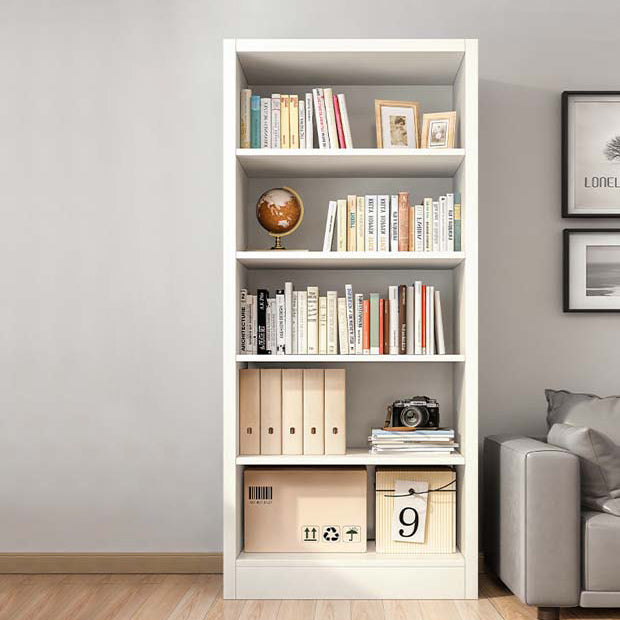Scandinavian Shelf Bookcase Engineered Wood Bookcase for Office