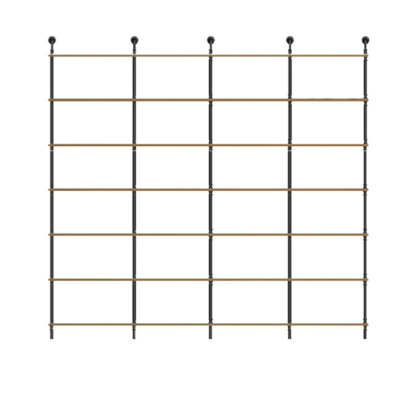 9.84"W Bookshelf Industrial Style Wall Mounted Bookcase for Home and Office