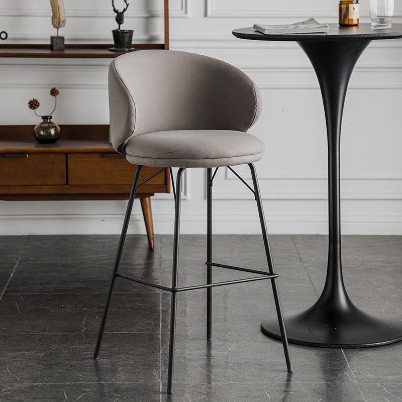 Contemporary Style Bar-stool Metal Counter Bar Stool for Kitchen
