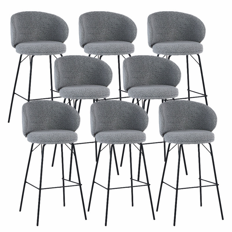 Contemporary Style Bar-stool Metal Counter Bar Stool for Kitchen