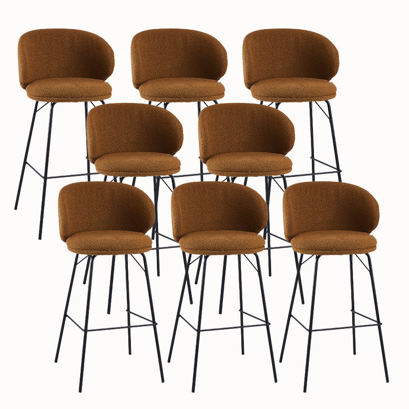 Contemporary Style Bar-stool Metal Counter Bar Stool for Kitchen