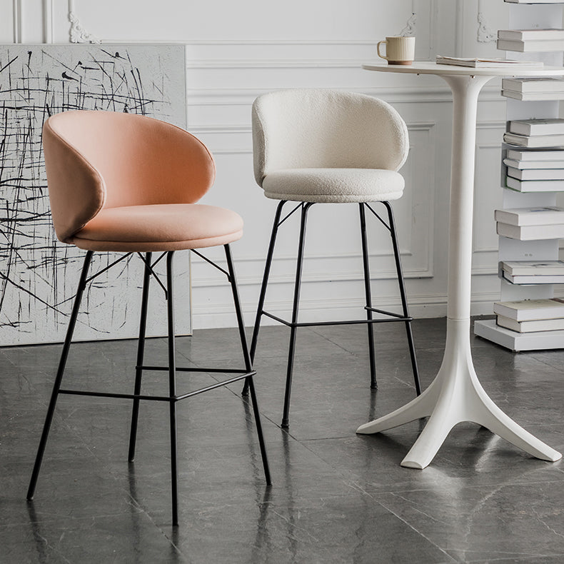 Contemporary Style Bar-stool Metal Counter Bar Stool for Kitchen