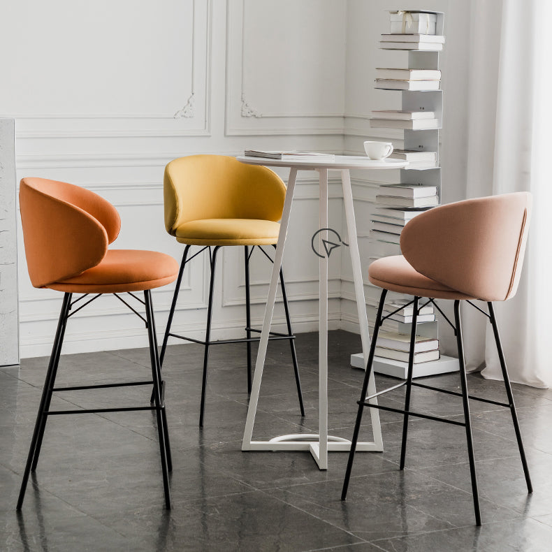 Contemporary Style Bar-stool Metal Counter Bar Stool for Kitchen