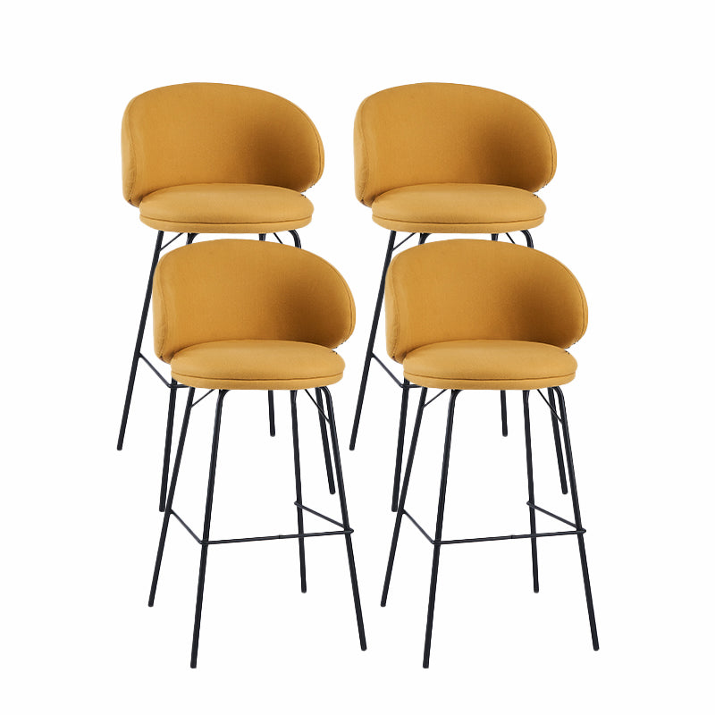 Contemporary Style Bar-stool Metal Counter Bar Stool for Kitchen