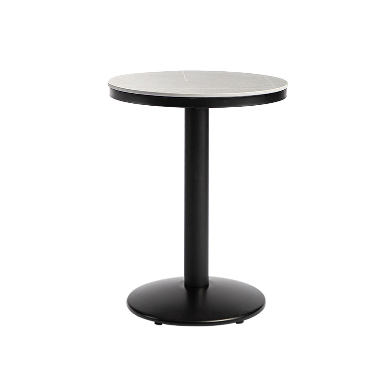 Industrial 1/2/3 Pieces Round Bar Table Set Sintered Stone Bar Table Set for Home Use