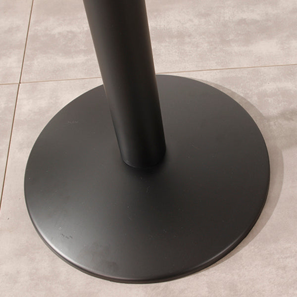 1/3 Pieces Industrial Iron Bistro Set Round Bar Table Set with Pine Wood Top