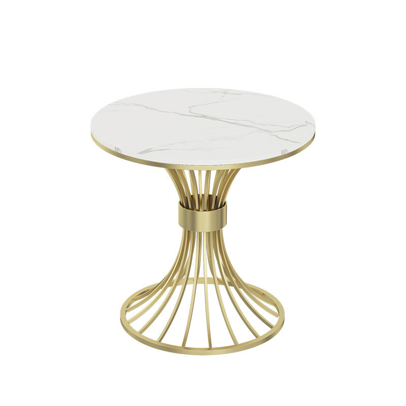 Glam Sintered Stone Dining Table Set 1/2/3/4/5 Pieces Dining Set for Home Use