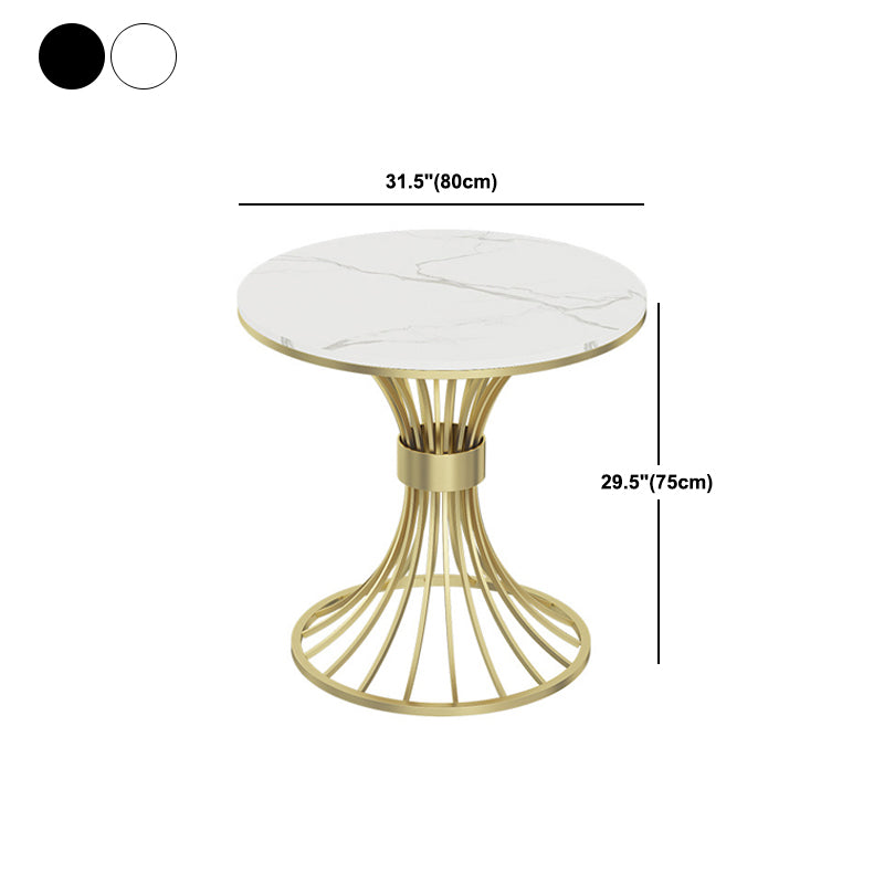 Glam Sintered Stone Dining Table Set 1/2/3/4/5 Pieces Dining Set for Home Use