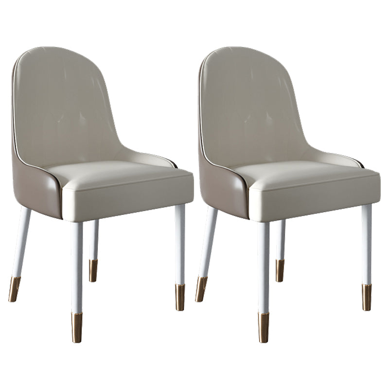 Modern White Iron Dinette Set 1/2/5/7 Pieces Rectangle Sintered Stone Top Dining Table Set