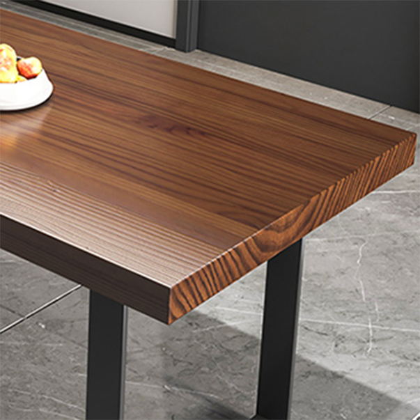 Modern 1/3/5/7 Pieces Dining Set Rectangle Pine Wood Dining Table for Kitchen