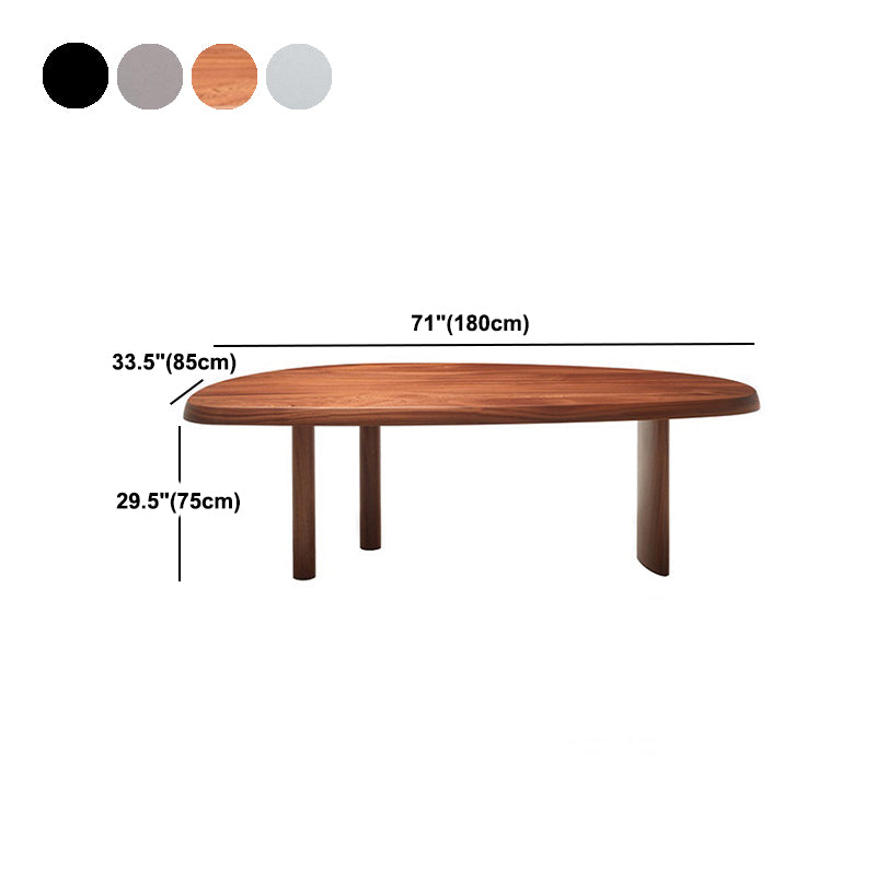 Modern Gray Wood Counter Table Specialty Dining Table for Kitchen