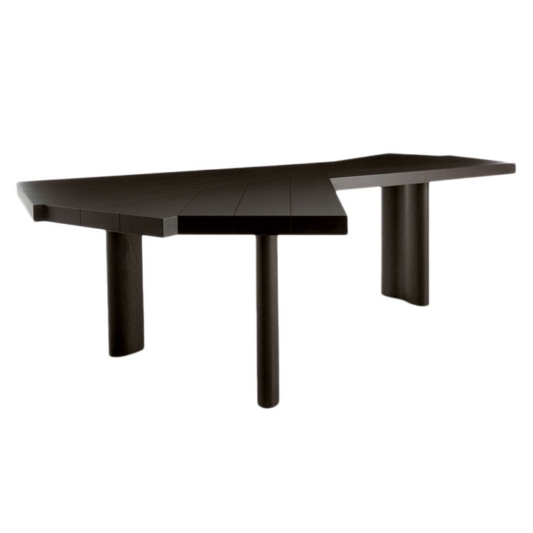 Modern Black and Bround in Wood Counter Table Specialty Dining Table for Kitchen
