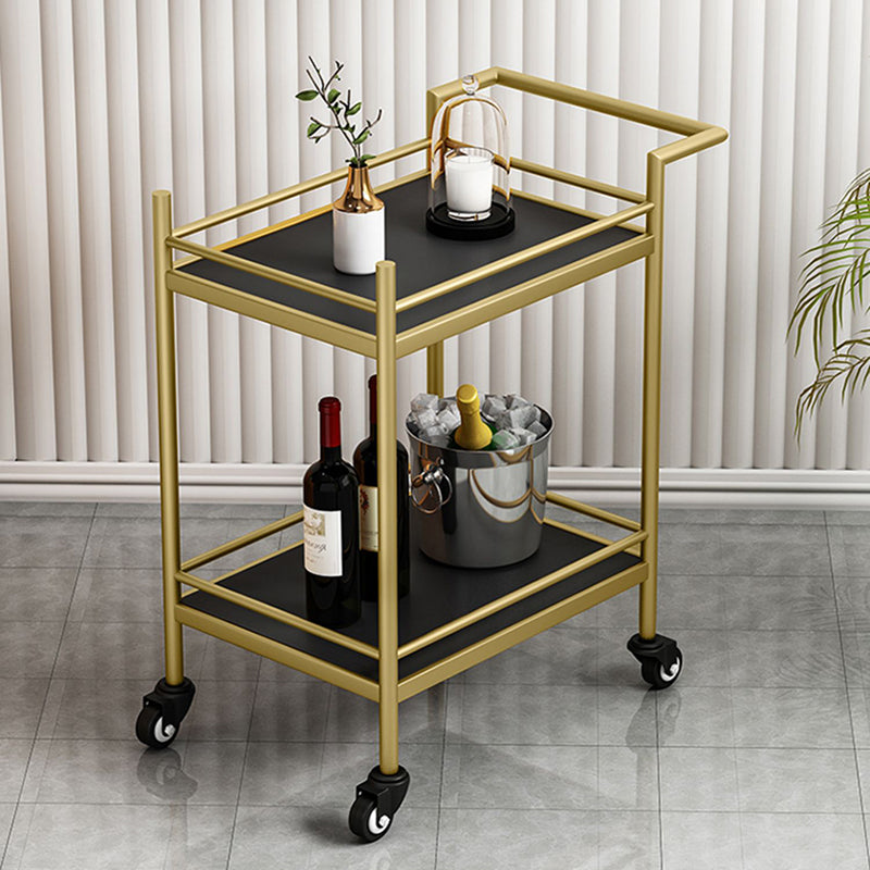 29.53" High Rolling Modern Prep Table Stone Prep Table for Dining Room